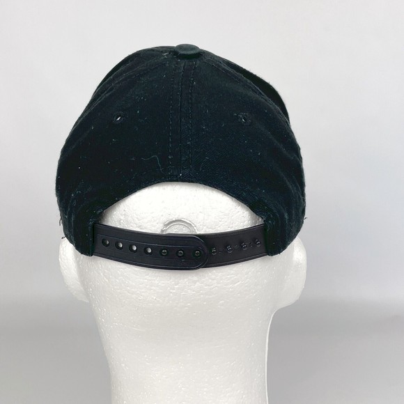 Star Wars Boys Black Vader Tie Fighter White Dots Strap Back Baseball Hat Cap - Picture 6 of 12